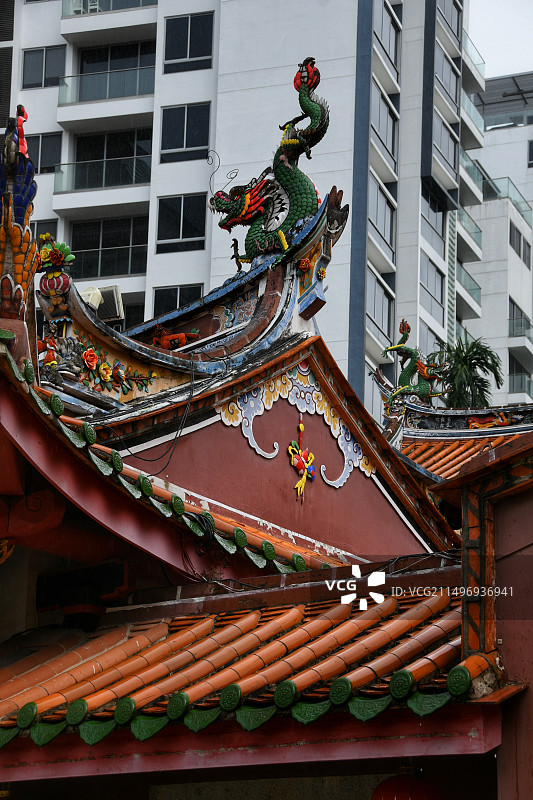 新加坡凤山寺图片素材