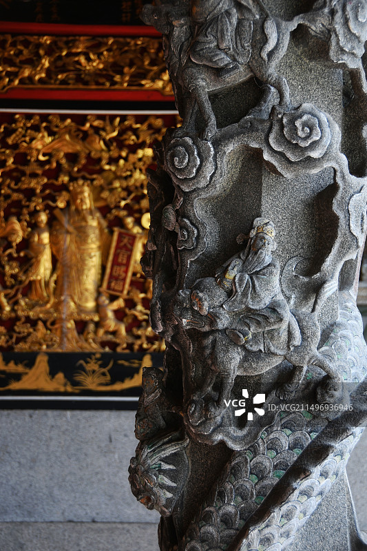 新加坡凤山寺图片素材