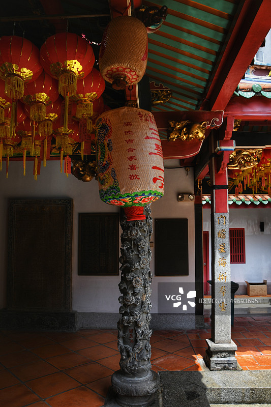 新加坡凤山寺图片素材