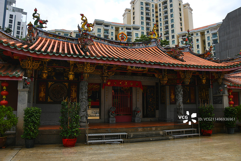 新加坡凤山寺图片素材