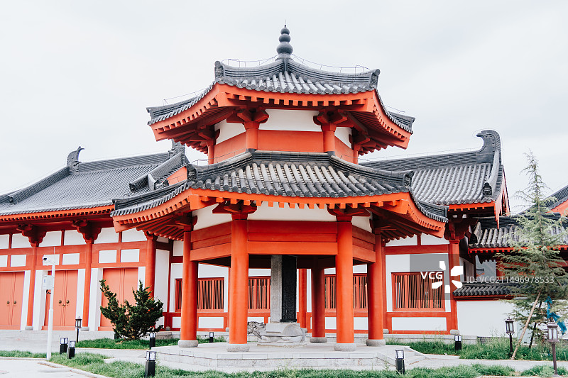庆城县庆阳古城图片素材