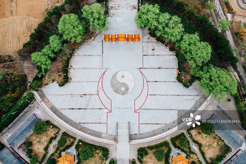 庆阳市庆城县周祖陵景区图片素材