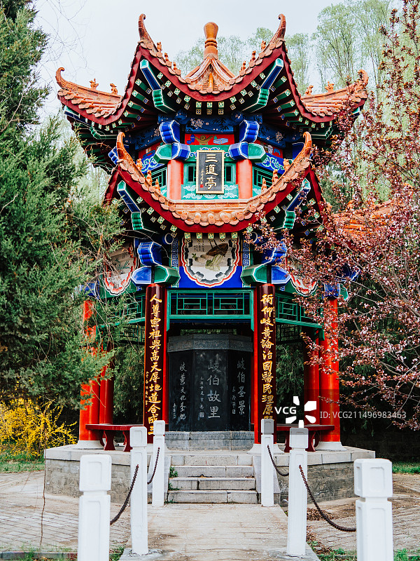 庆阳市庆城县周祖陵景区图片素材