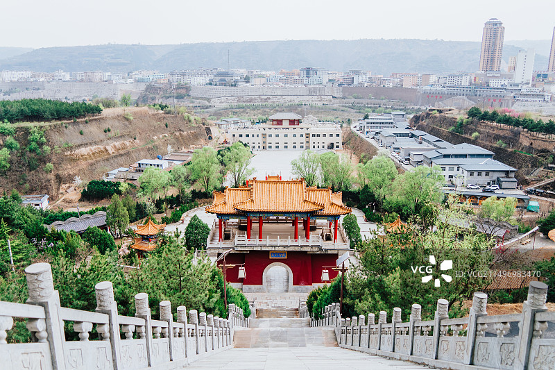庆阳市庆城县周祖陵景区图片素材
