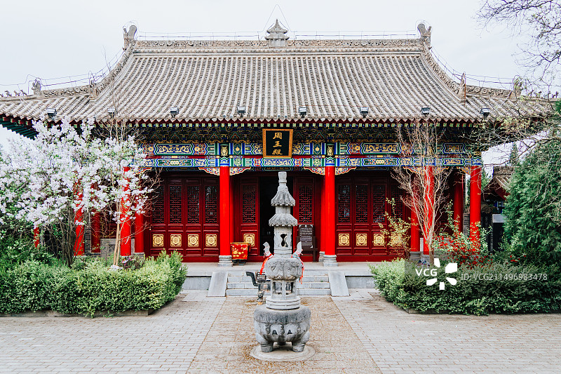 庆阳市庆城县周祖陵景区图片素材
