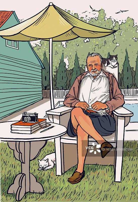 海明威图片素材