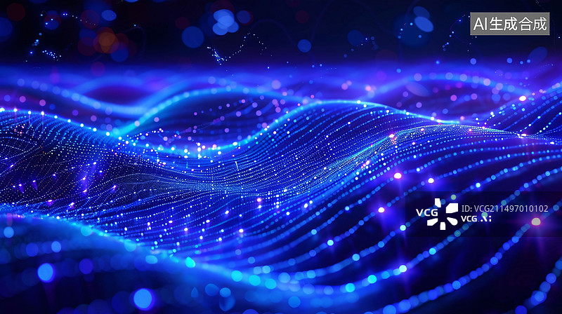 【AI数字艺术】科技发光互联网wifi网络无线技术插图科技发光互联网wifi网络无线技术插图图片素材