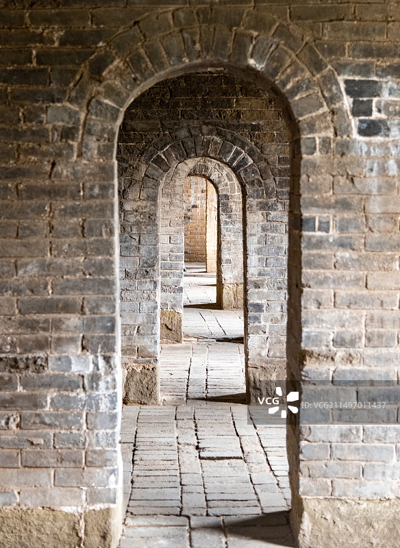 山西晋城沁水县湘峪古堡图片素材