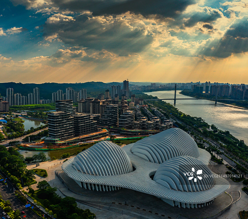 广西艺术中心图片素材