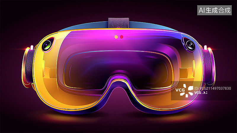 【AI数字艺术】智能眼镜图片素材