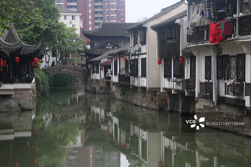 南翔老街街景图片素材