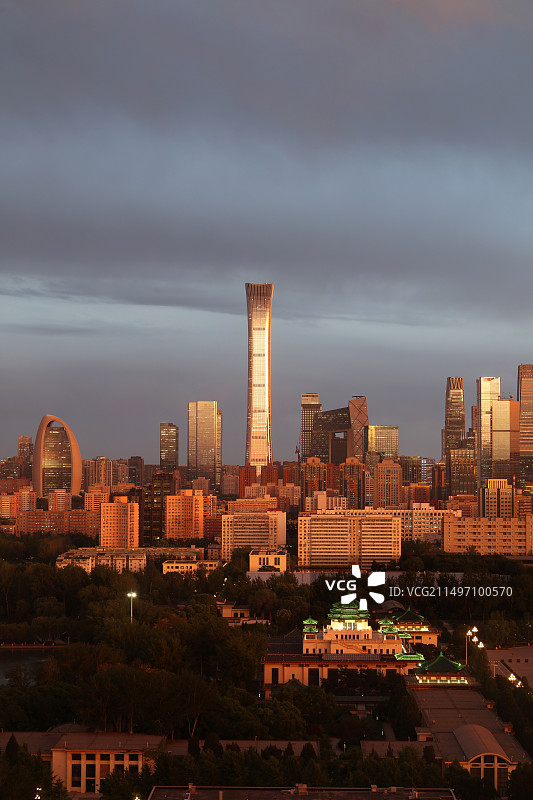 北京国贸亮马桥CBD素材图片图片素材