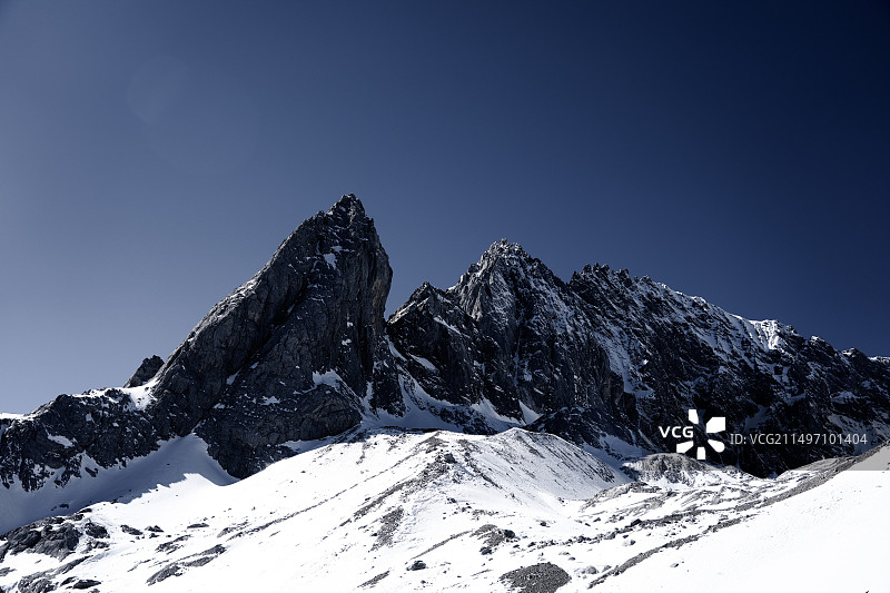 冬季玉龙雪山图片素材