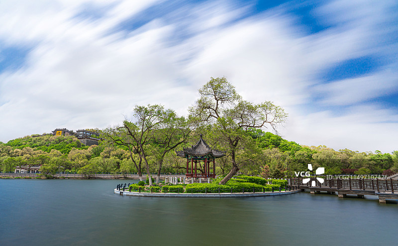 吉林市北山公园图片素材