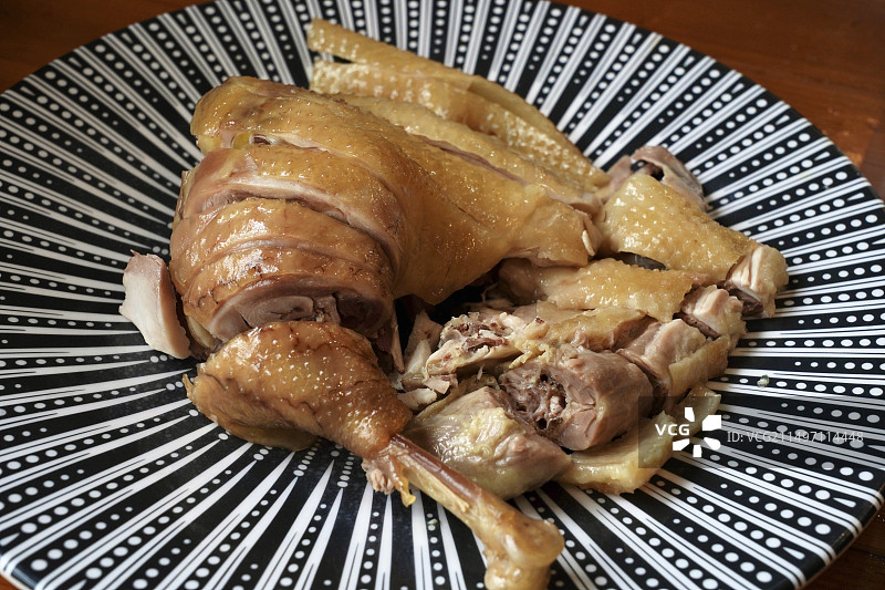 开封名菜—桶子鸡图片素材