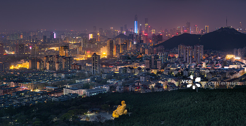 千佛山上图片素材