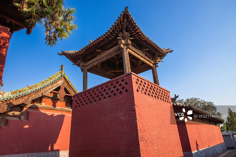 山西省介休市双林寺图片素材