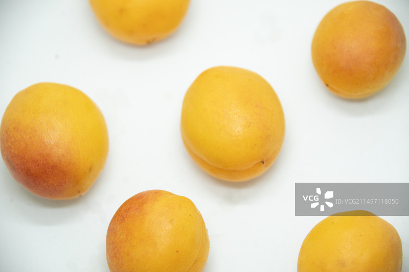 杏特写白底图片素材