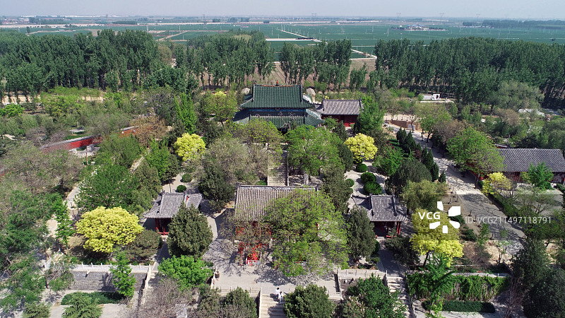 河北省新乐市伏羲台图片素材