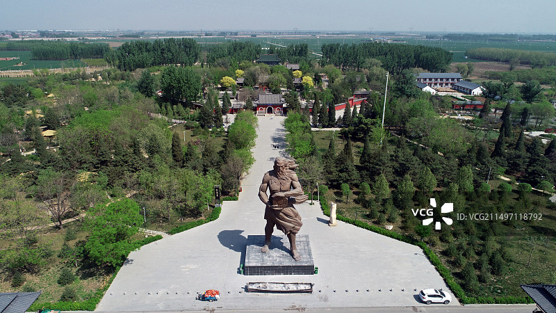 河北省新乐市伏羲台图片素材