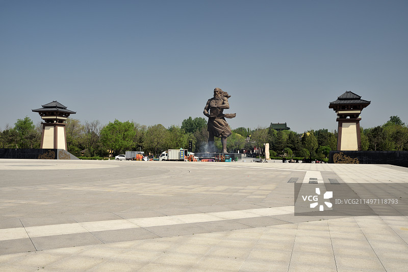 河北省新乐市伏羲台图片素材