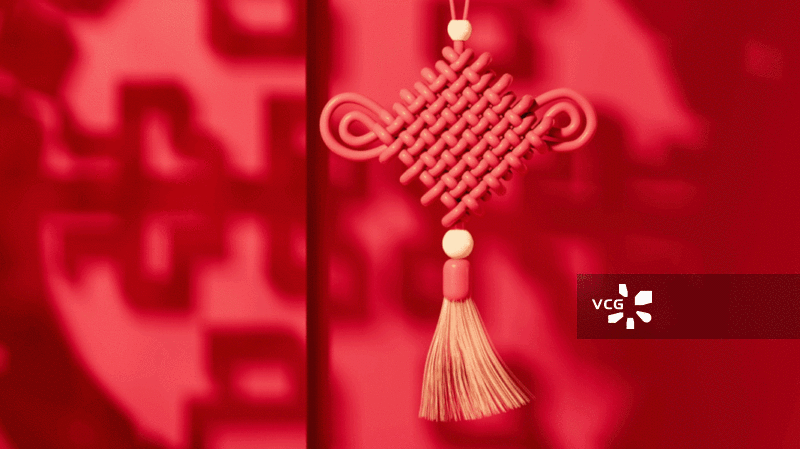 红色中国结动画图片素材