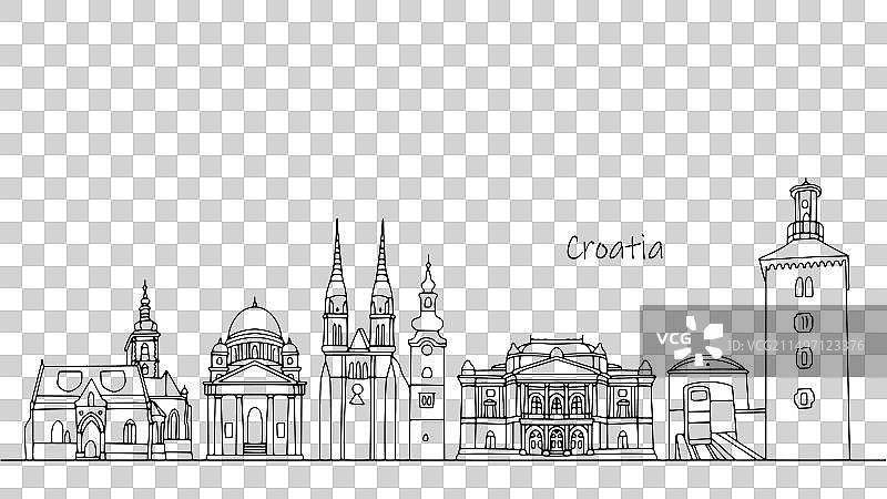 克罗地亚风光图片素材