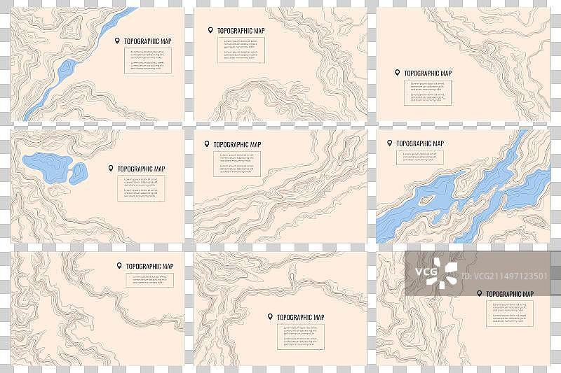 地形常规地理地图图片素材