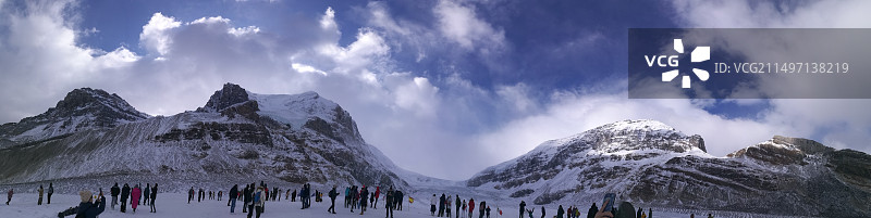 哥伦比亚冰原图片素材