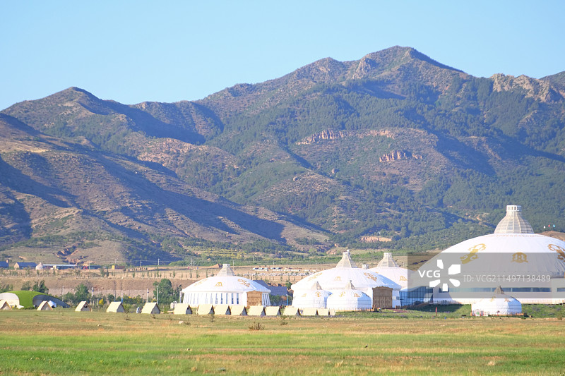呼和浩特 敕勒川草原图片素材