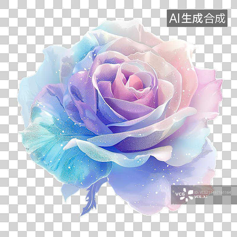 【AI数字艺术】美丽玫瑰花素材png图片素材