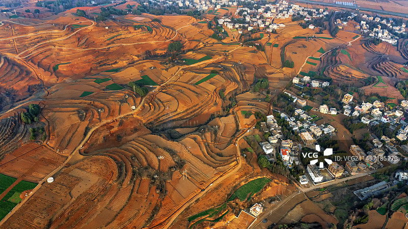 云南昭通市昭阳区大山包乡黑颈鹤国家自然保护区图片素材