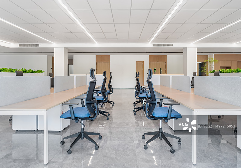 现代办公室会议室，现代办公空间室内空间设计图片素材