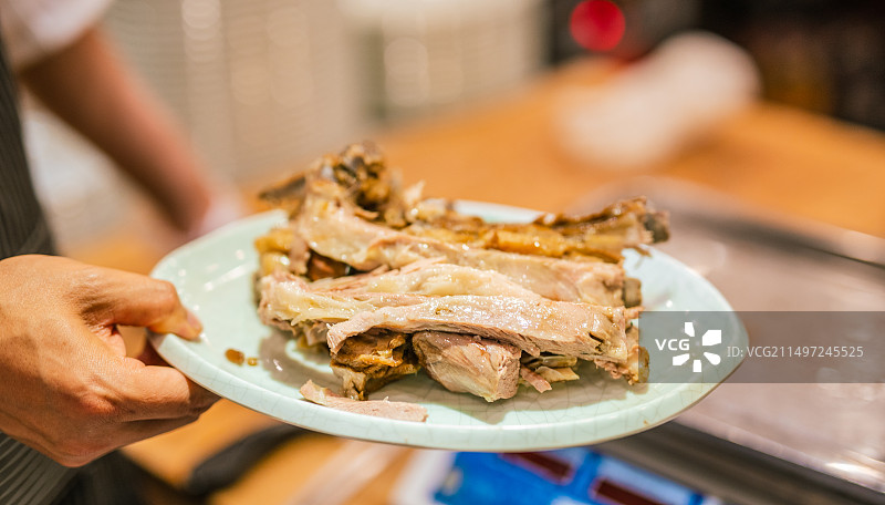 青海美食手抓羊排图片素材