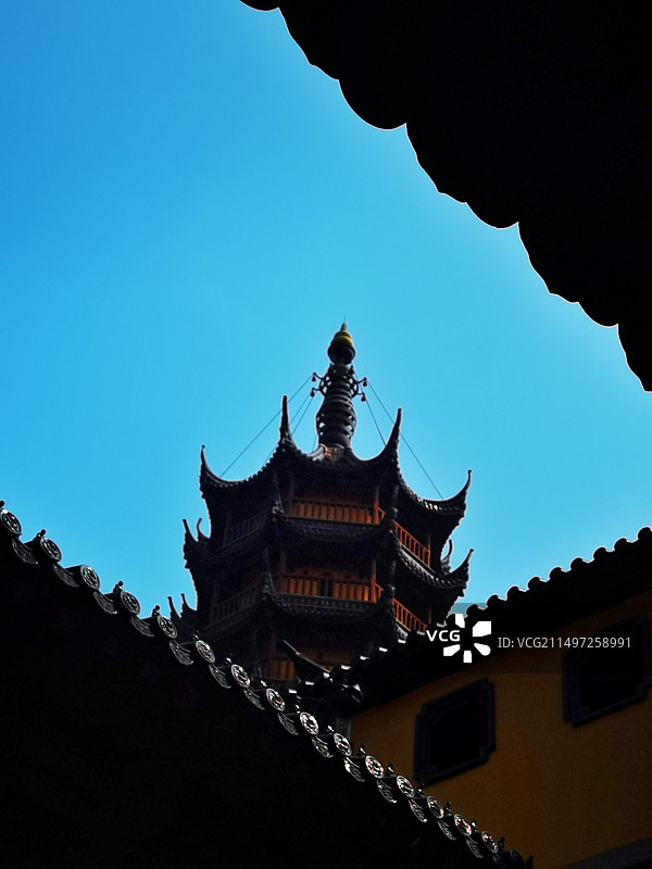 金山寺图片素材