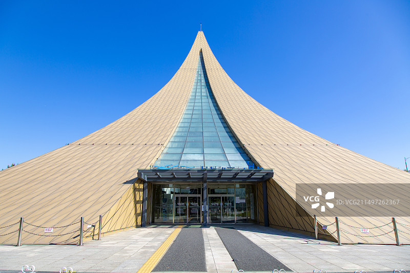 韩国仁川跨海大桥博物馆图片素材