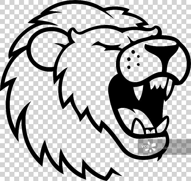 狮子头标志模板图片素材