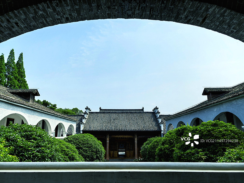 白鹭洲书院图片素材