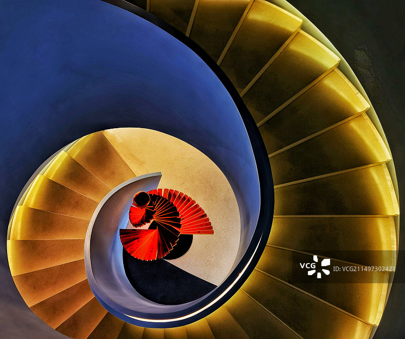 旋转楼梯图片素材