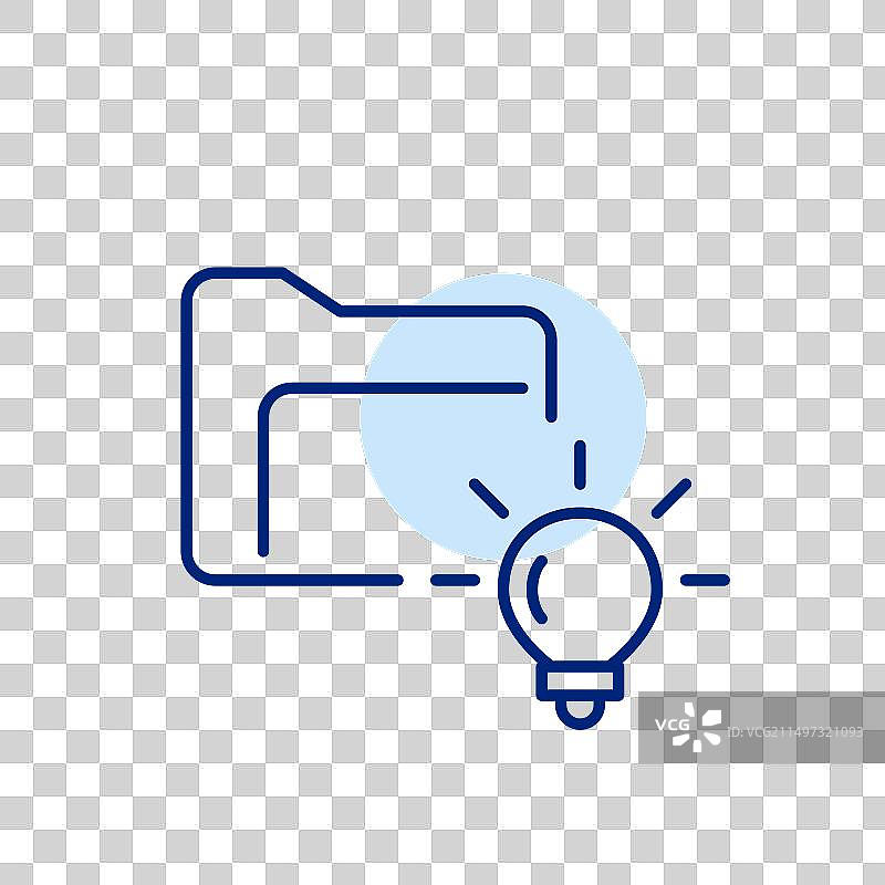 数字知识库图标文件目录图片素材