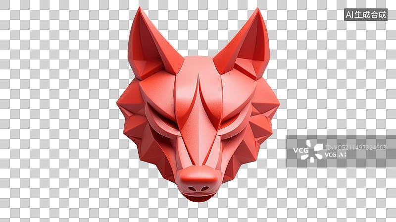 【AI数字艺术】狼主题设计图片素材