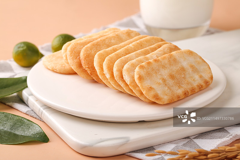 仙贝 仙米饼图片素材