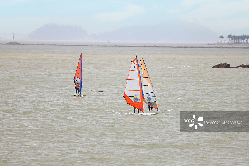 帆板训练图片素材