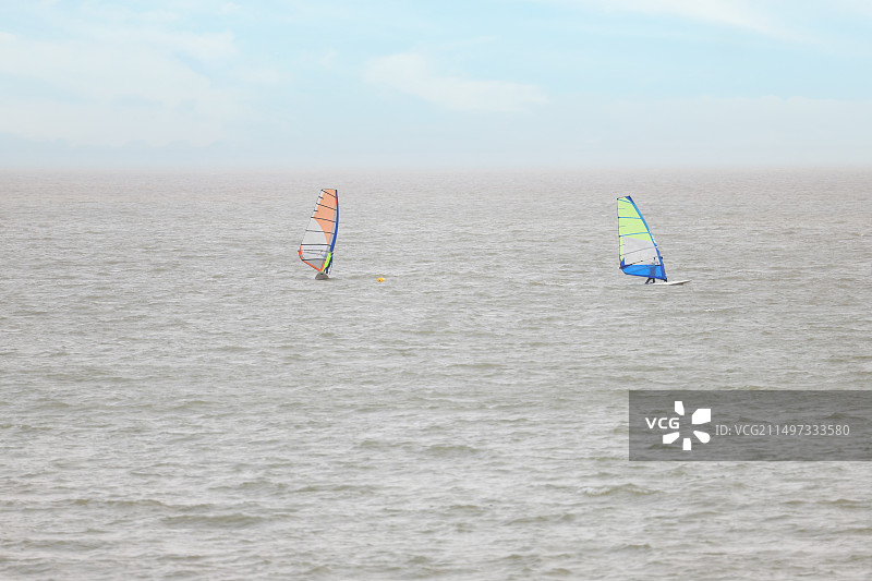 帆板训练图片素材