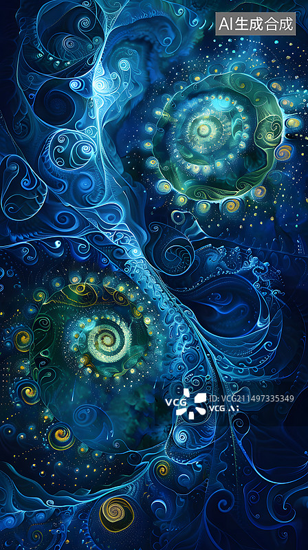 【AI数字艺术】水花海浪背景壁纸图片素材