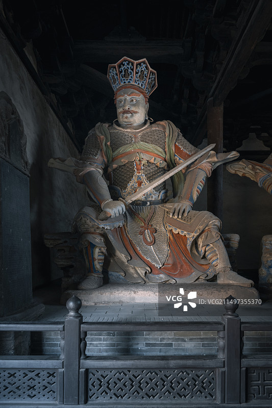 善化寺四大天王图片素材