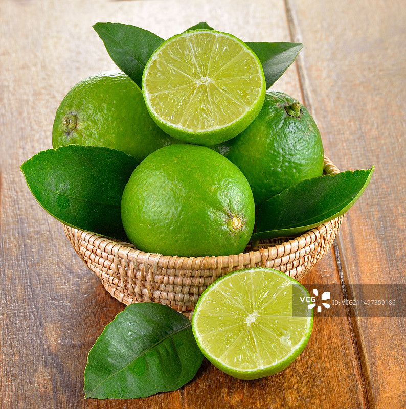 青柠檬图片素材