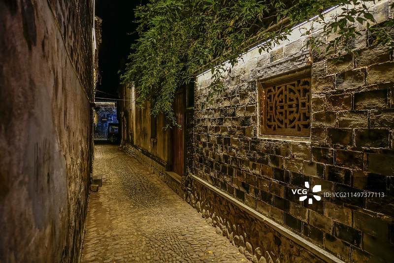 宁波宁海县前童古镇旅游区图片素材