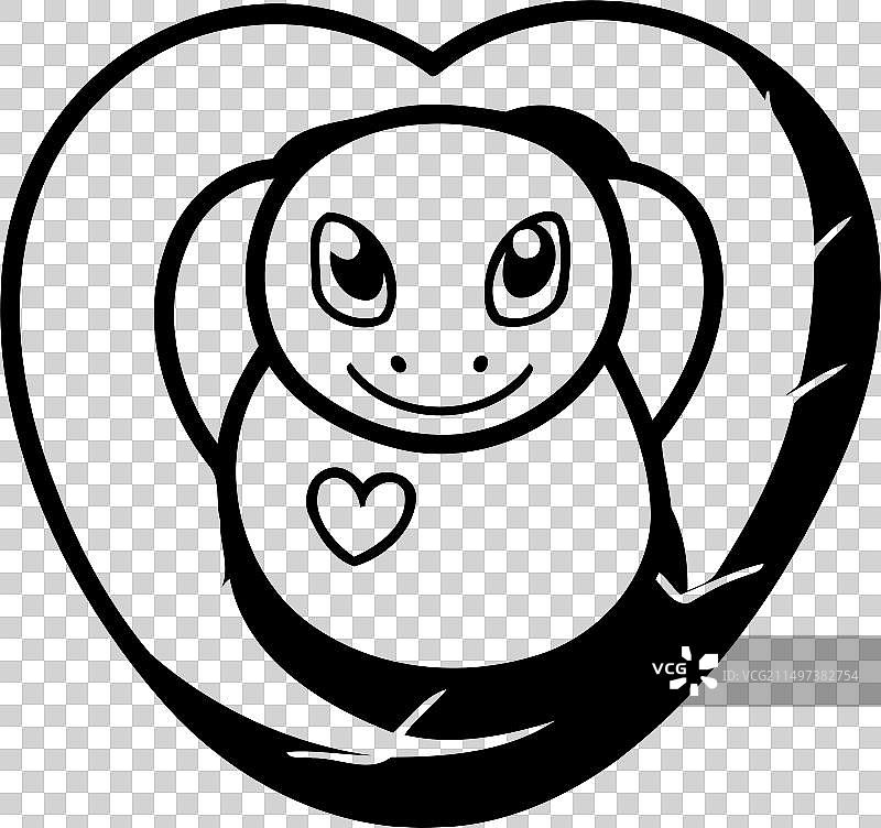 爱心外星人图片素材