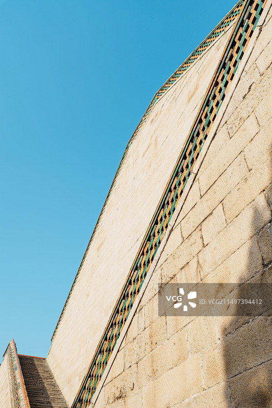 颐和园佛香阁前台阶特写图片素材